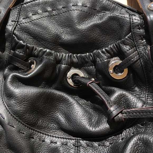 B. Makowski SOFT LEATHER shoulder bag Magnetic - Picture 2 of 9